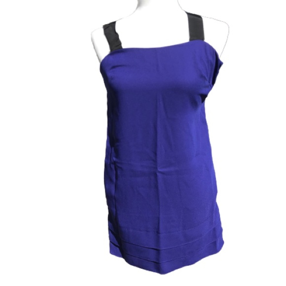 Banana Republic petite purple dress 00P